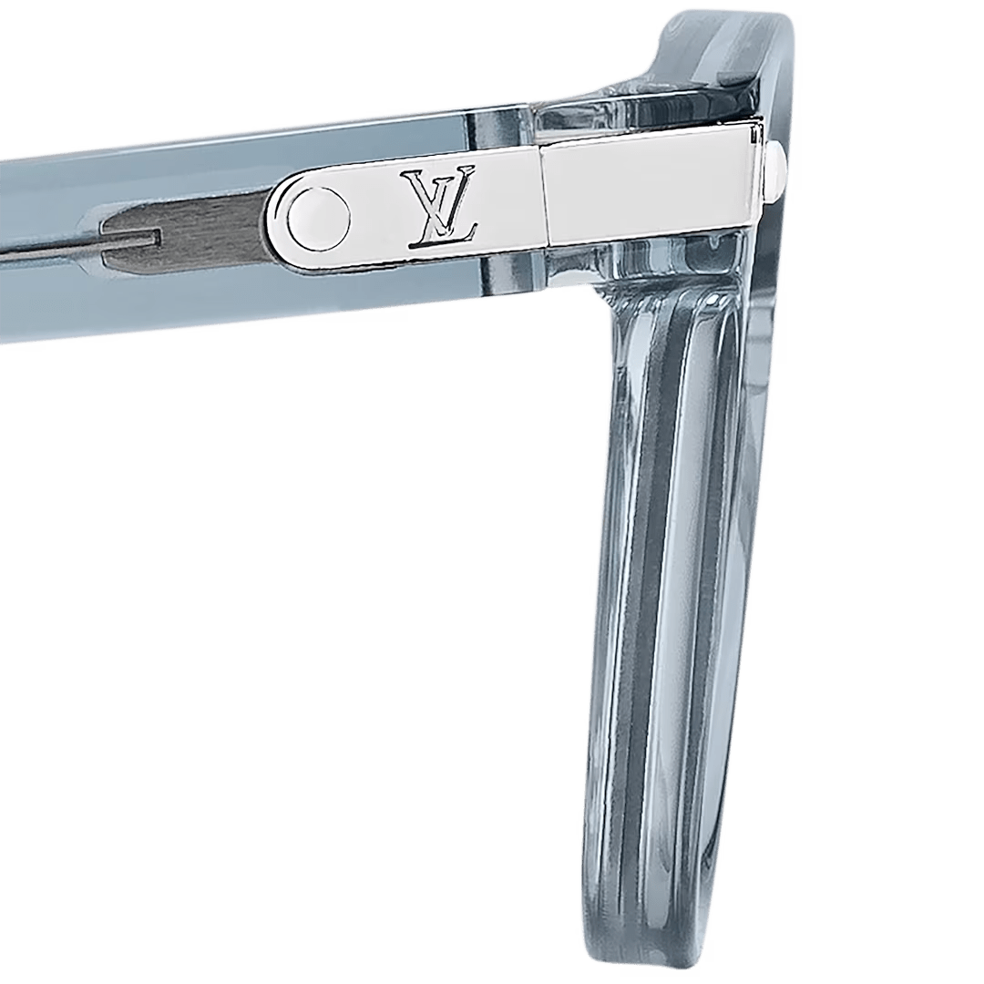 Sunglasses LV Signature Square Round in Blue