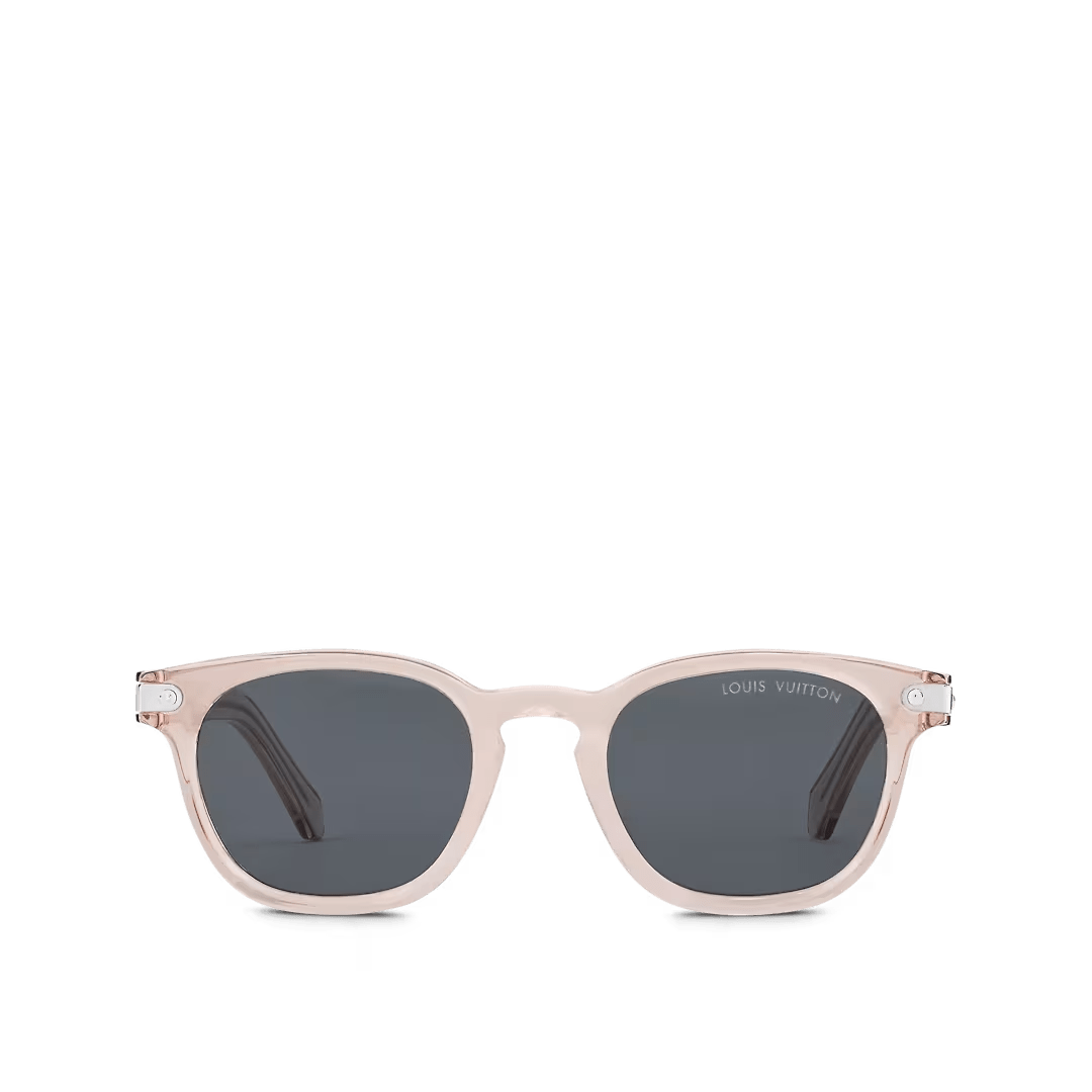  Sunglasses LV Signature Square Round in Rose Claire