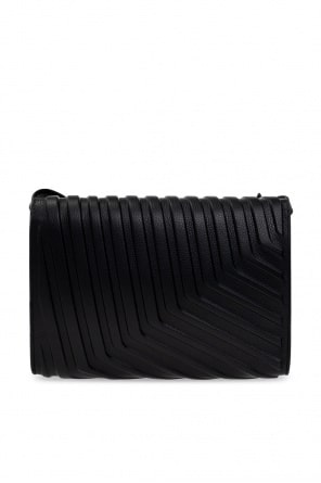 BALENCIAGA BLACK ‘CAR’ SHOULDER BAG