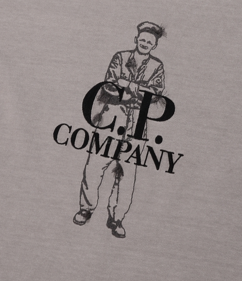 CP Company Old Effect British Sailor Graphic T-shirt