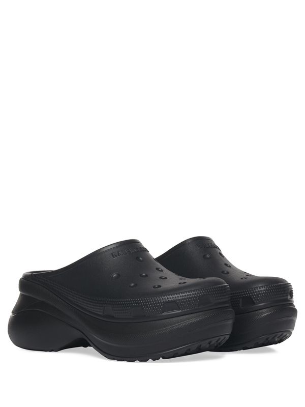 crocs rubber clog mules