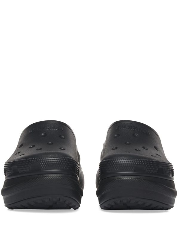 crocs rubber clog mules