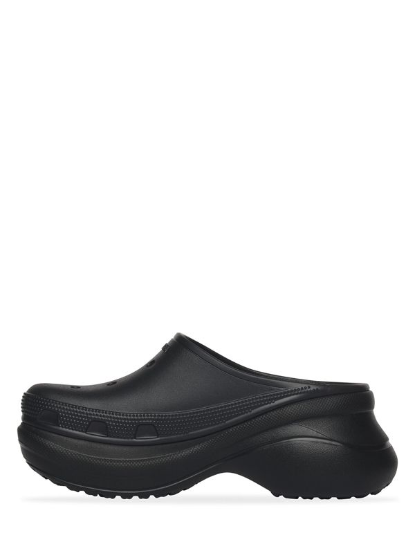 crocs rubber clog mules