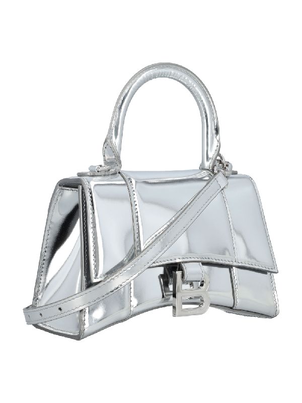 Metallic Hour Glass Bag XS