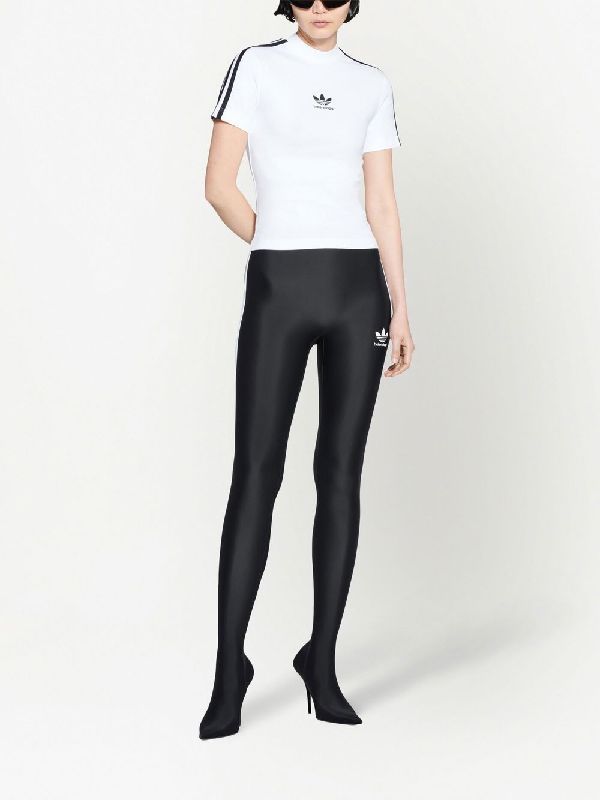 adidas logo print T-shirt