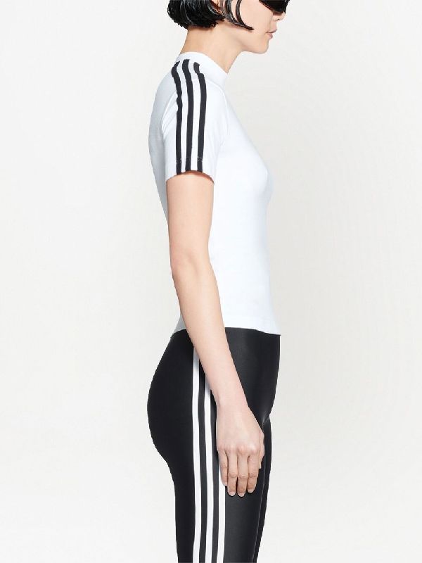 adidas logo print T-shirt