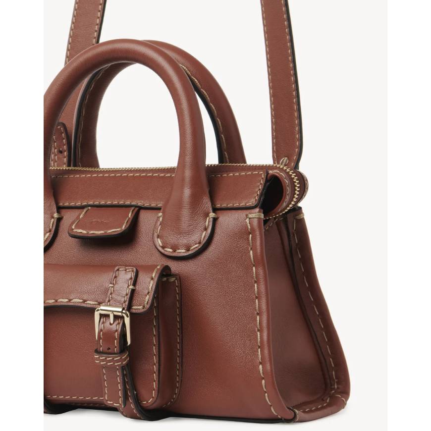 EDITH MINI BAG SEPIA BROWN