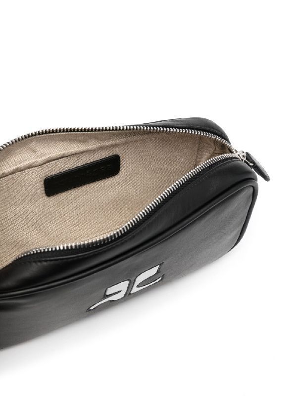  logo baguette shoulder bag