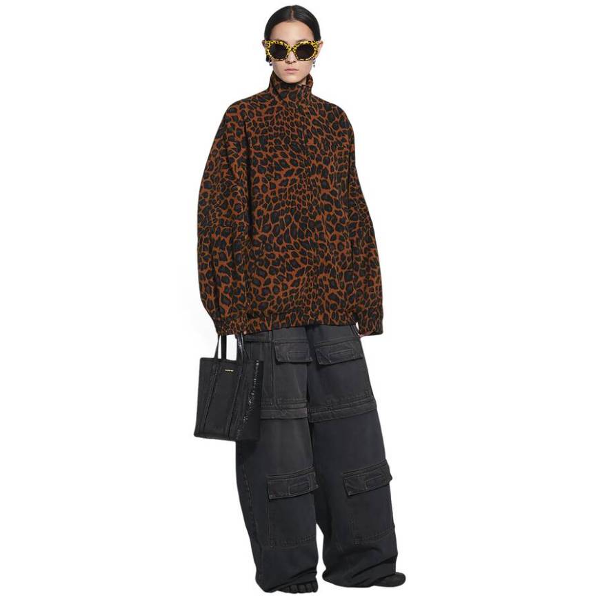 WOMEN'S BARBES SMALL NORTH-SOUTH SHOPPER BAG IN BLACK