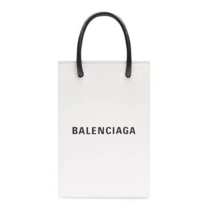 MINI SHOPPING BAG IN WHITE