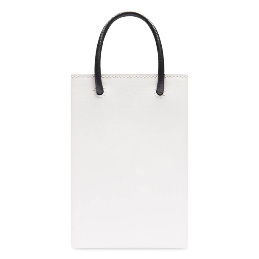 MINI SHOPPING BAG IN WHITE