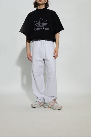 BALENCIAGA WHITE ‘RUNNER’ SNEAKERS