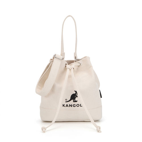 Amber Canvas Bucket Bag 3776 IVORY