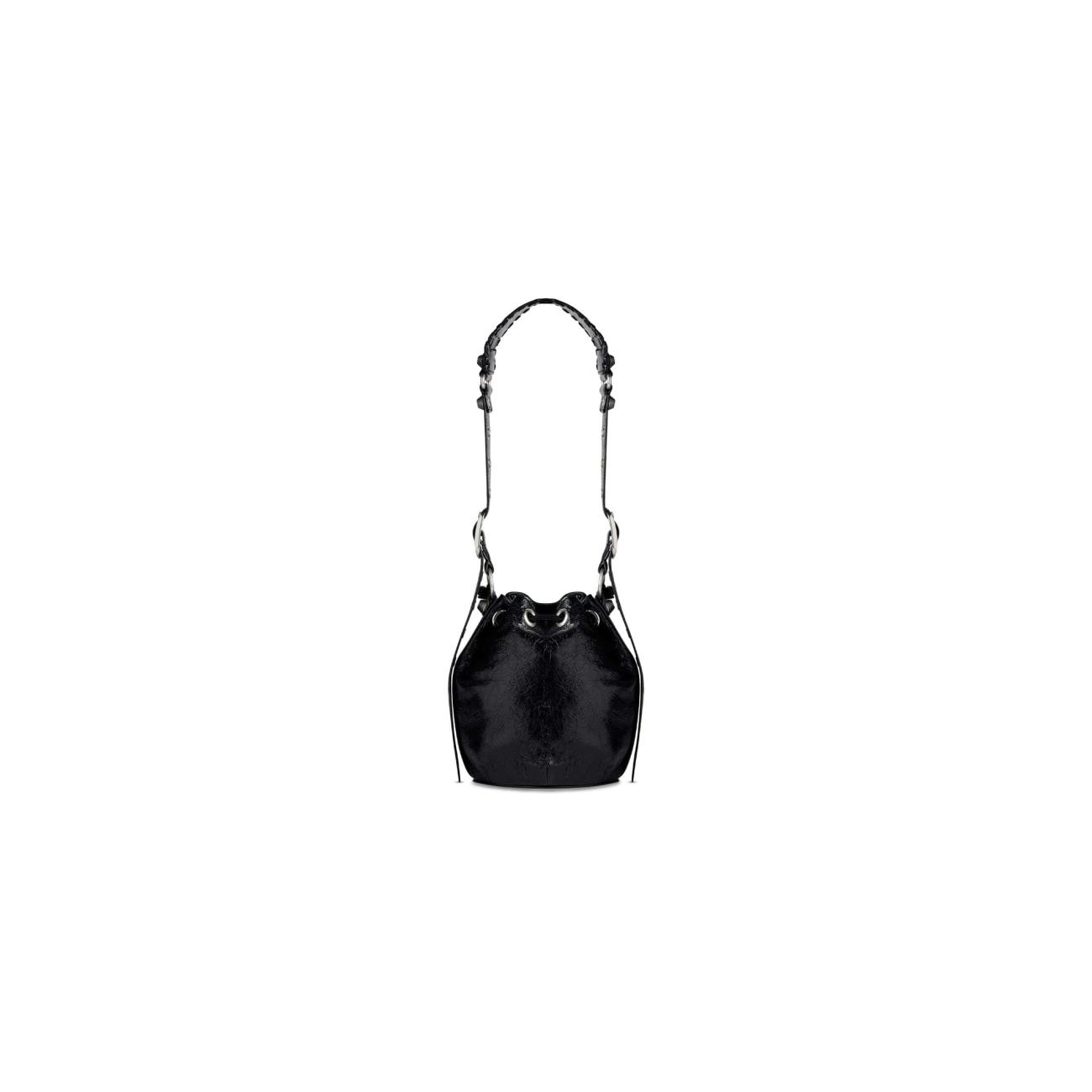 WOMEN'S LE CAGOLE XS BUCKET BAG IN BLACK