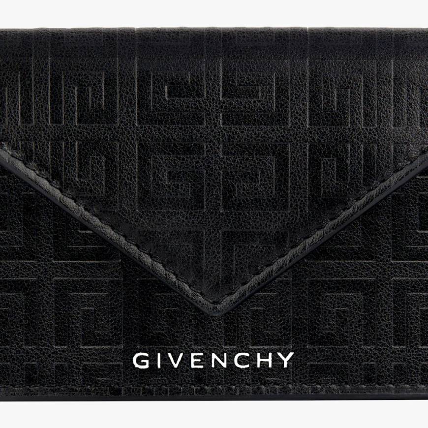 G Cut compact wallet in 4G leather