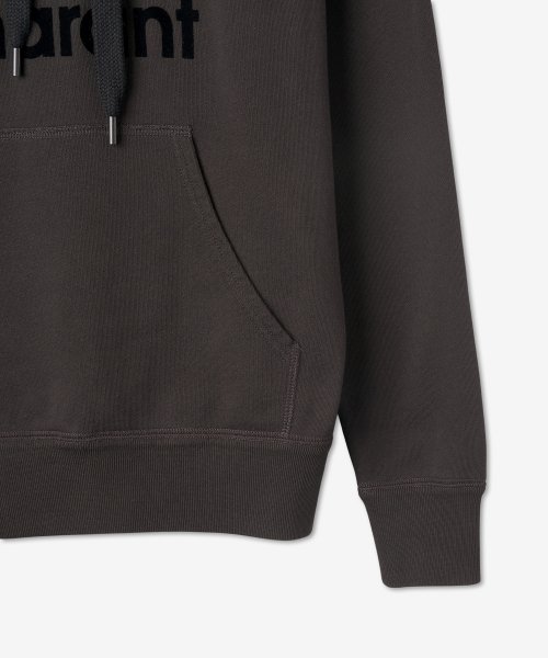 [First 3 Days Special] Women's Mansell Logo Hoodie - Black