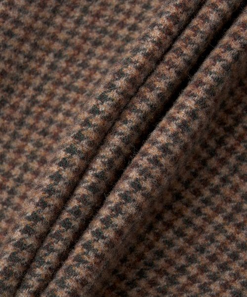 Women's Double Breasted Coat - Chestnut