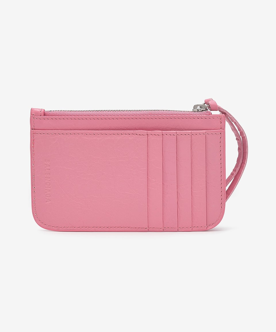 Women's Le Cagol Long Coin Card Holder - Pink