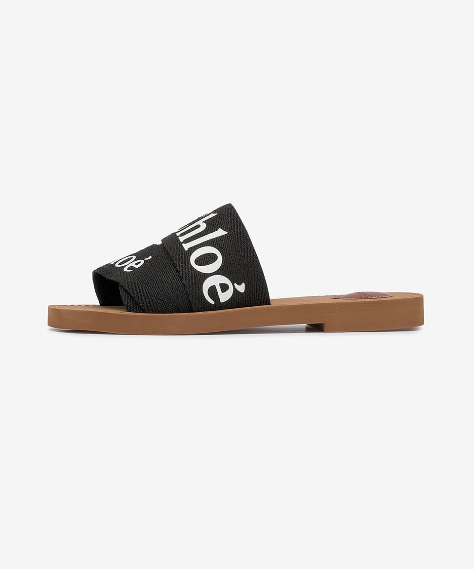Women's Woody Flat Mule - Black