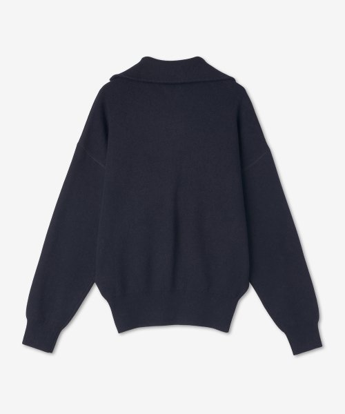 Women's Azura Half Zip Up Knit - Black