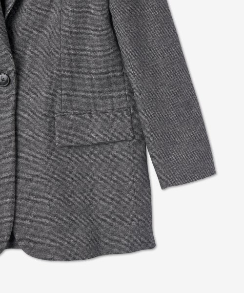 Women's Sleep Single Breasted Jacket - Gray