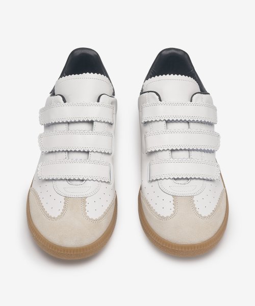Men's Betsy Leather Sneakers - White 