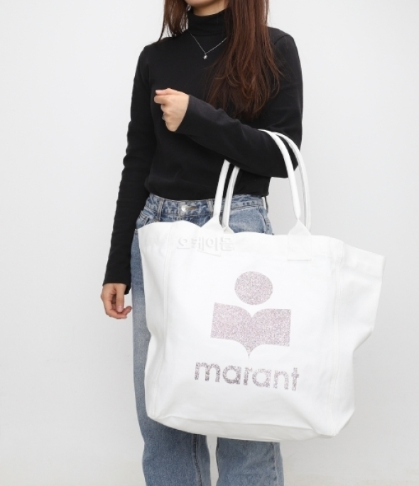 Yenki canvas logo tote bag