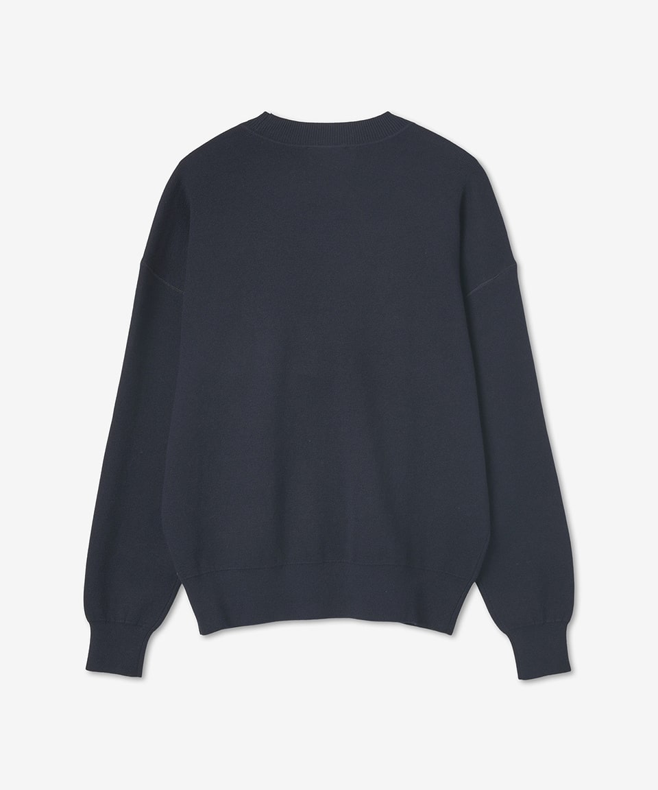 Men's Atelly Logo Knit - Midnight Blue 