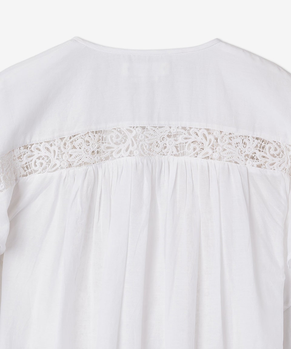 Women's Georgina Lace Shirt - White