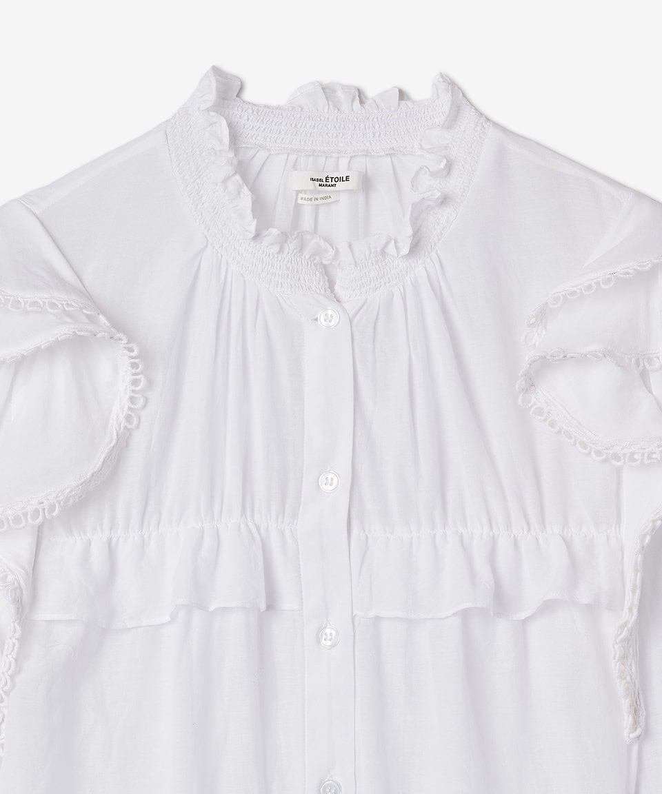 Women's Gilatedy Lace Shirt - White