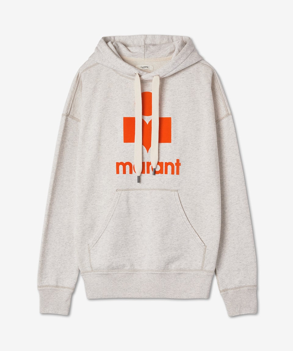 Women's Mansell Hood - Ecru: Orange