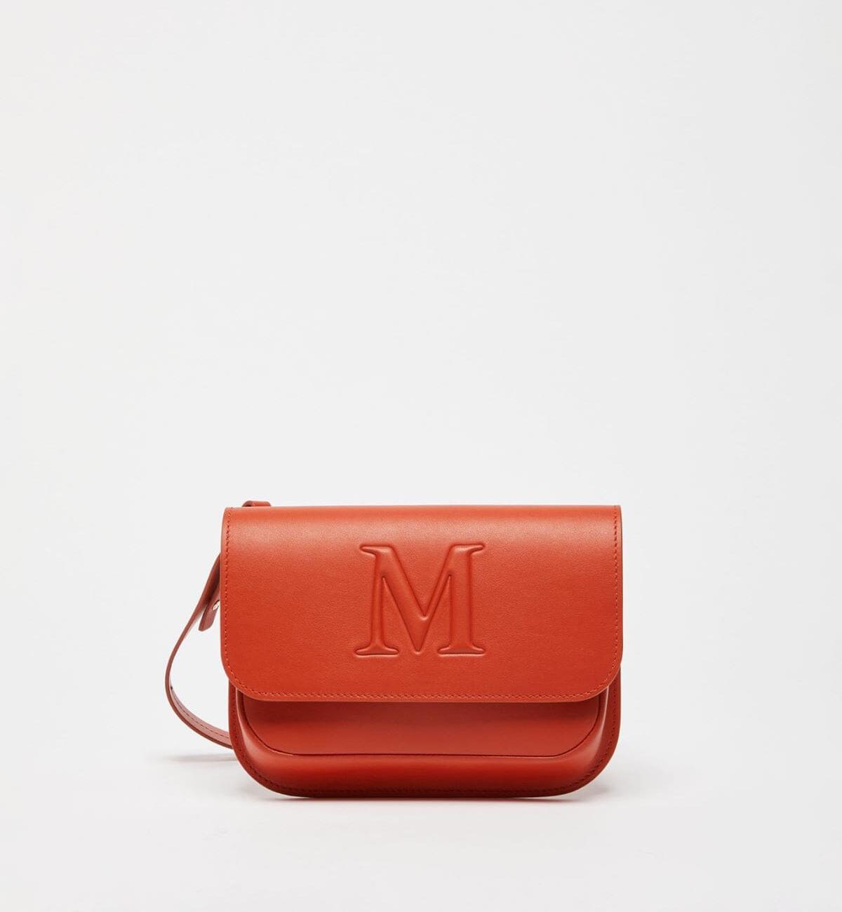 MYM leather shoulder bag