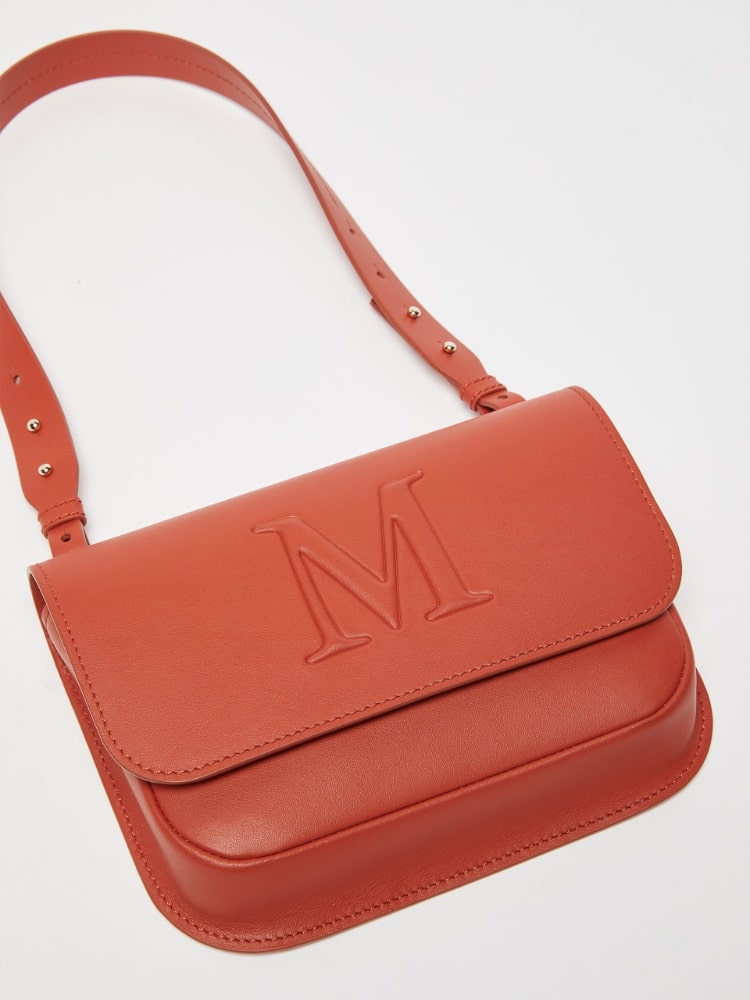 MYM leather shoulder bag