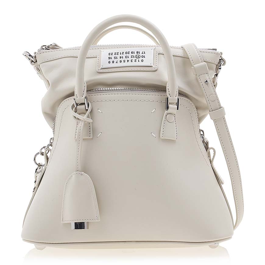 stitch logo shoulder bag