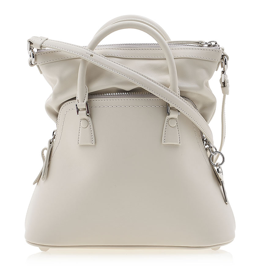 stitch logo shoulder bag