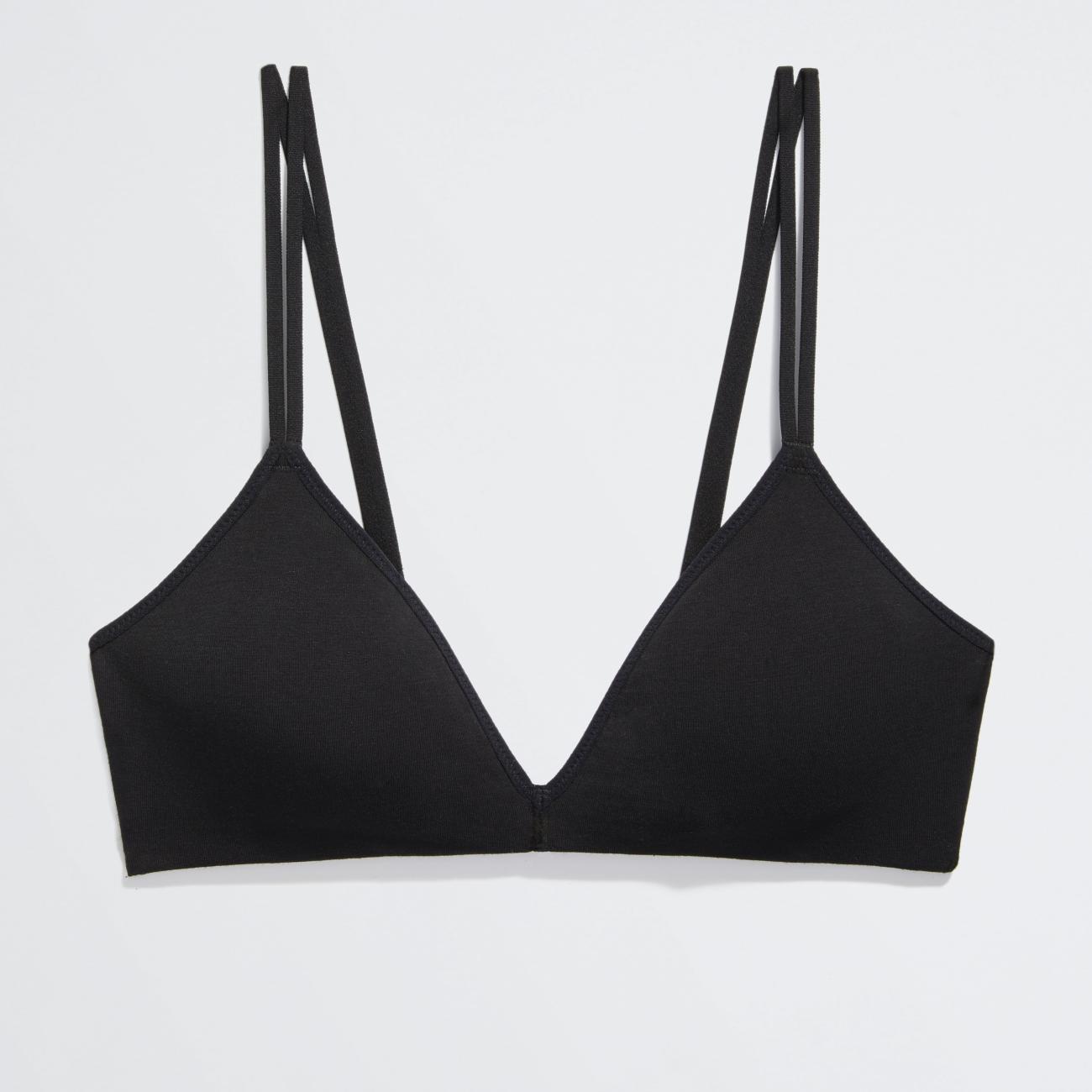 Women's Modern Cotton Rightly Lined Triangle Bralette