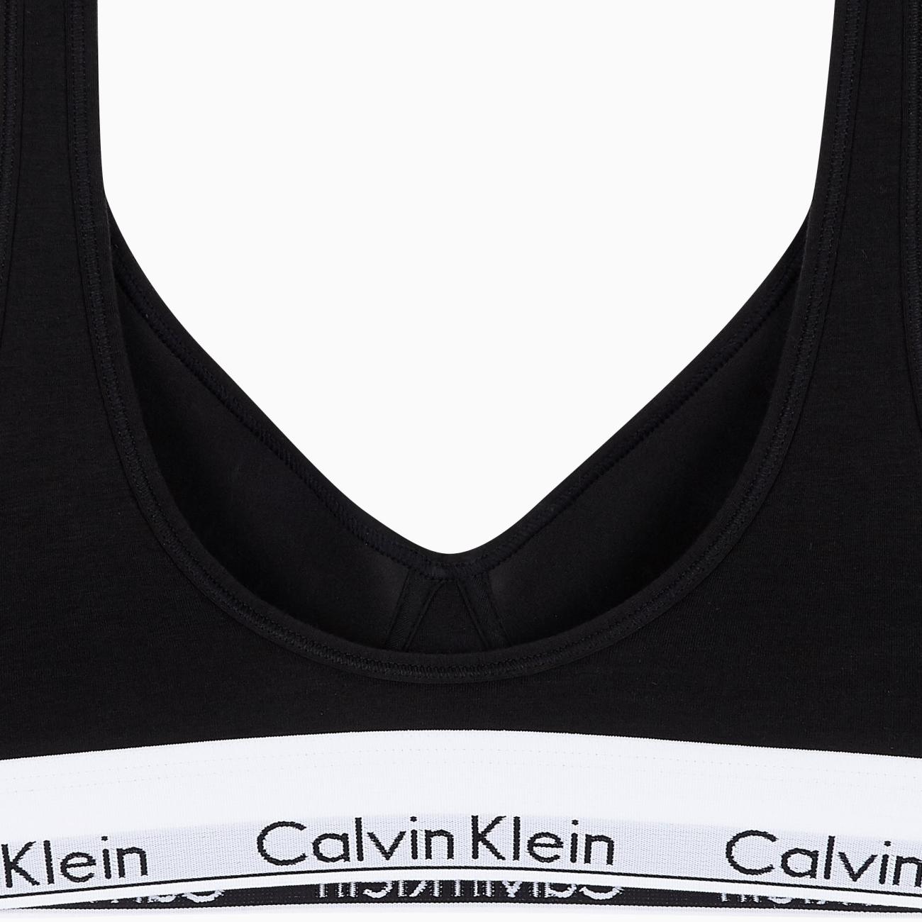 Women's Modern Cotton Lift Bralette BLACK