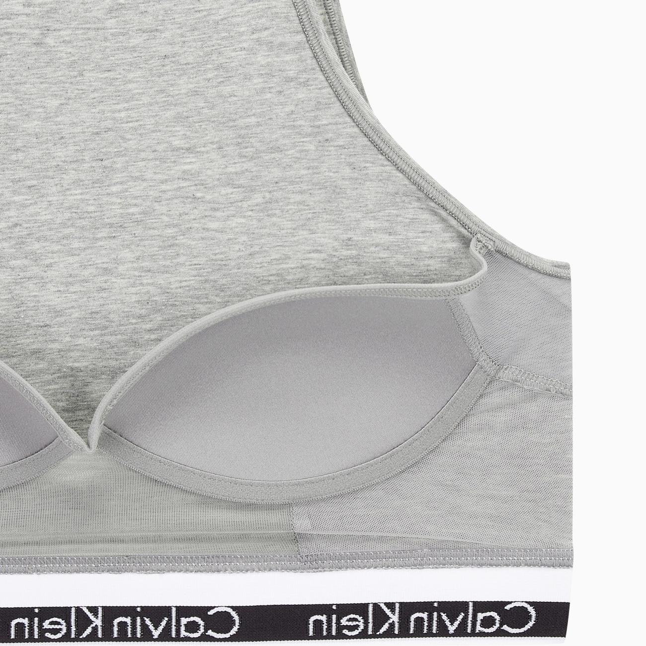 Women's Modern Cotton AF Lightly Lined Bralette GRAY HEATHER