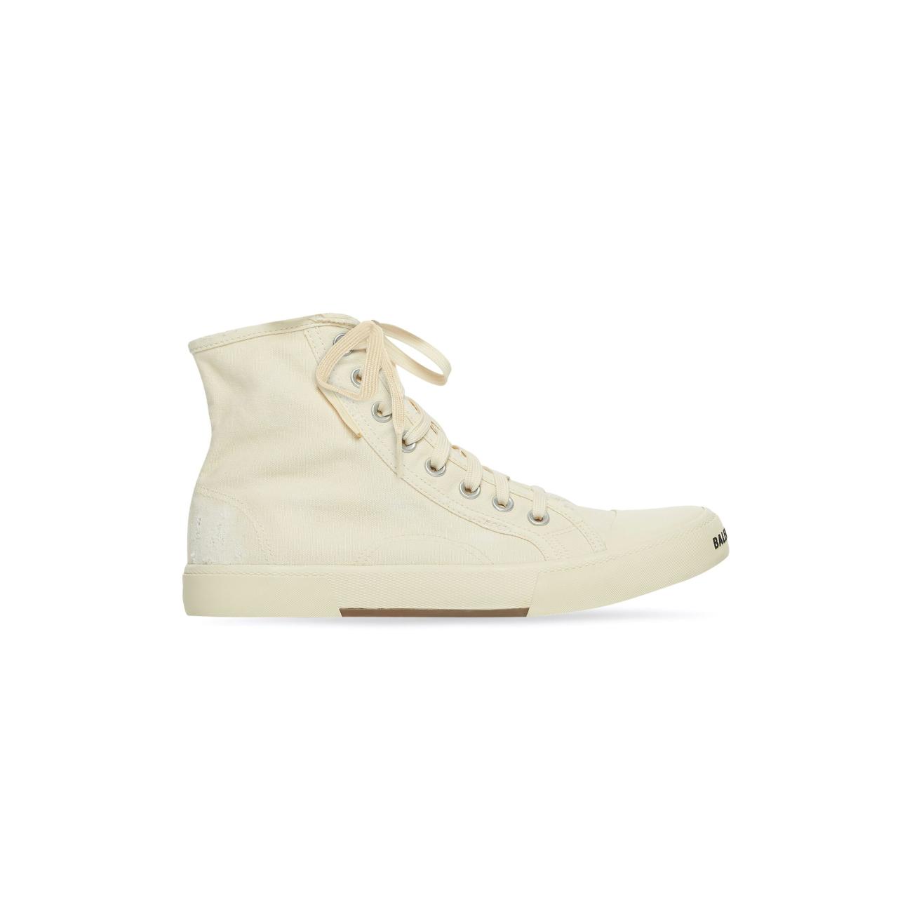 PARIS HIGH TOP SNEAKER IN WHITE