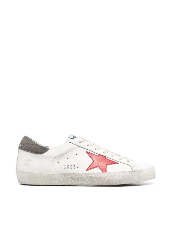 Superstar sneakers laminated star suede heels