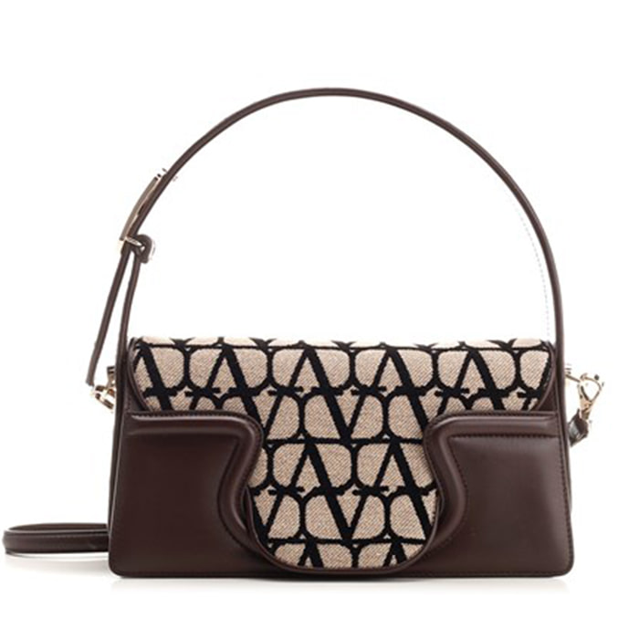 Grand Duguem Toile Iconography Shoulder Bag