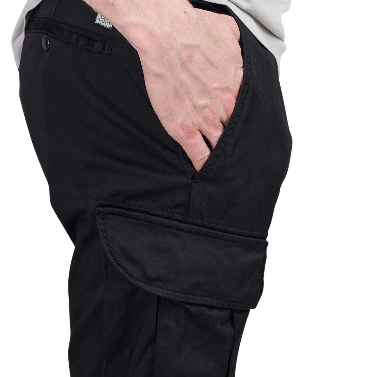 23SSStretch Sateen Lens Cargo Pants (Stretch satin lens cargo pants_ergonomic fit)