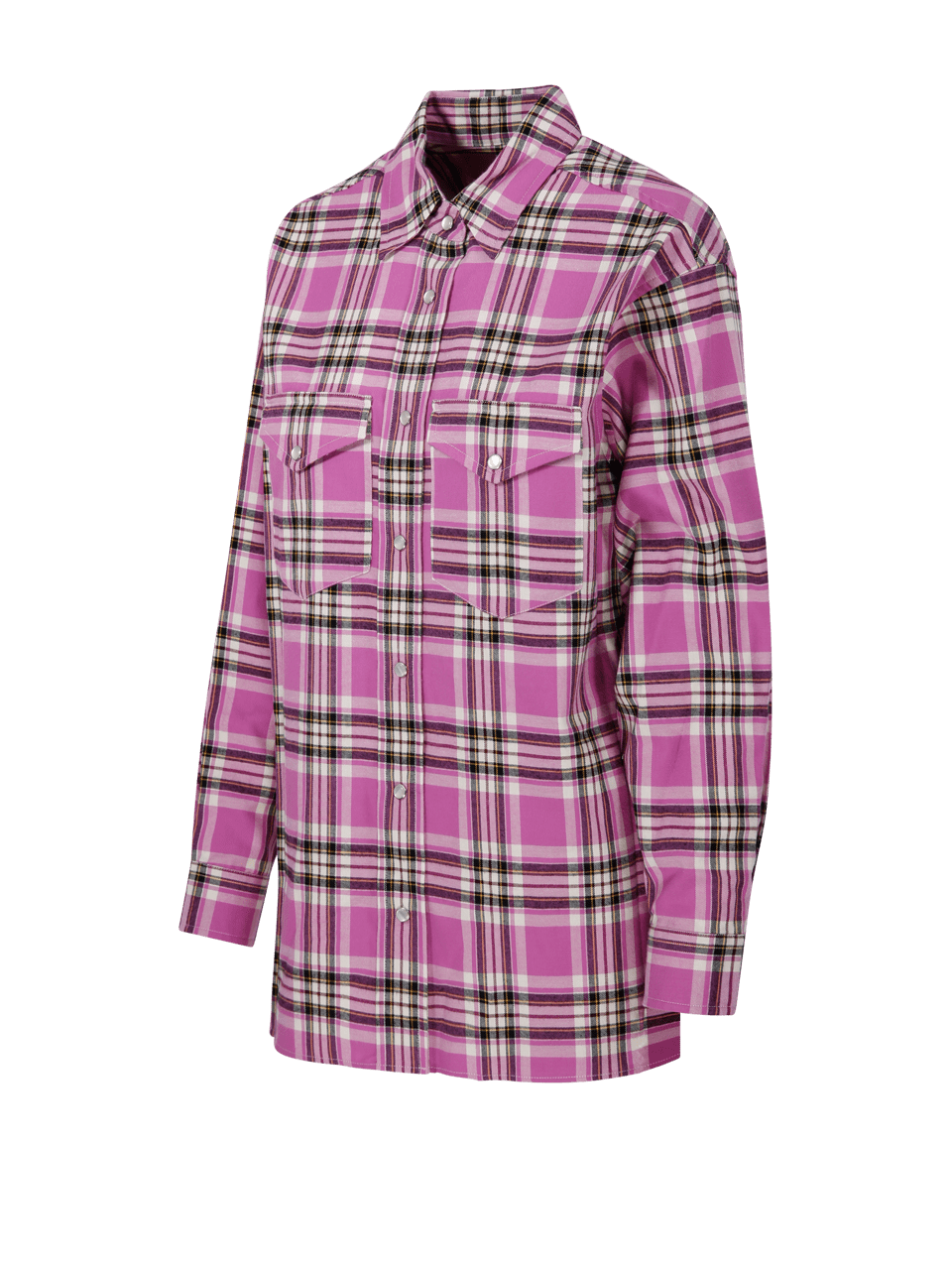 checked flannel shirt