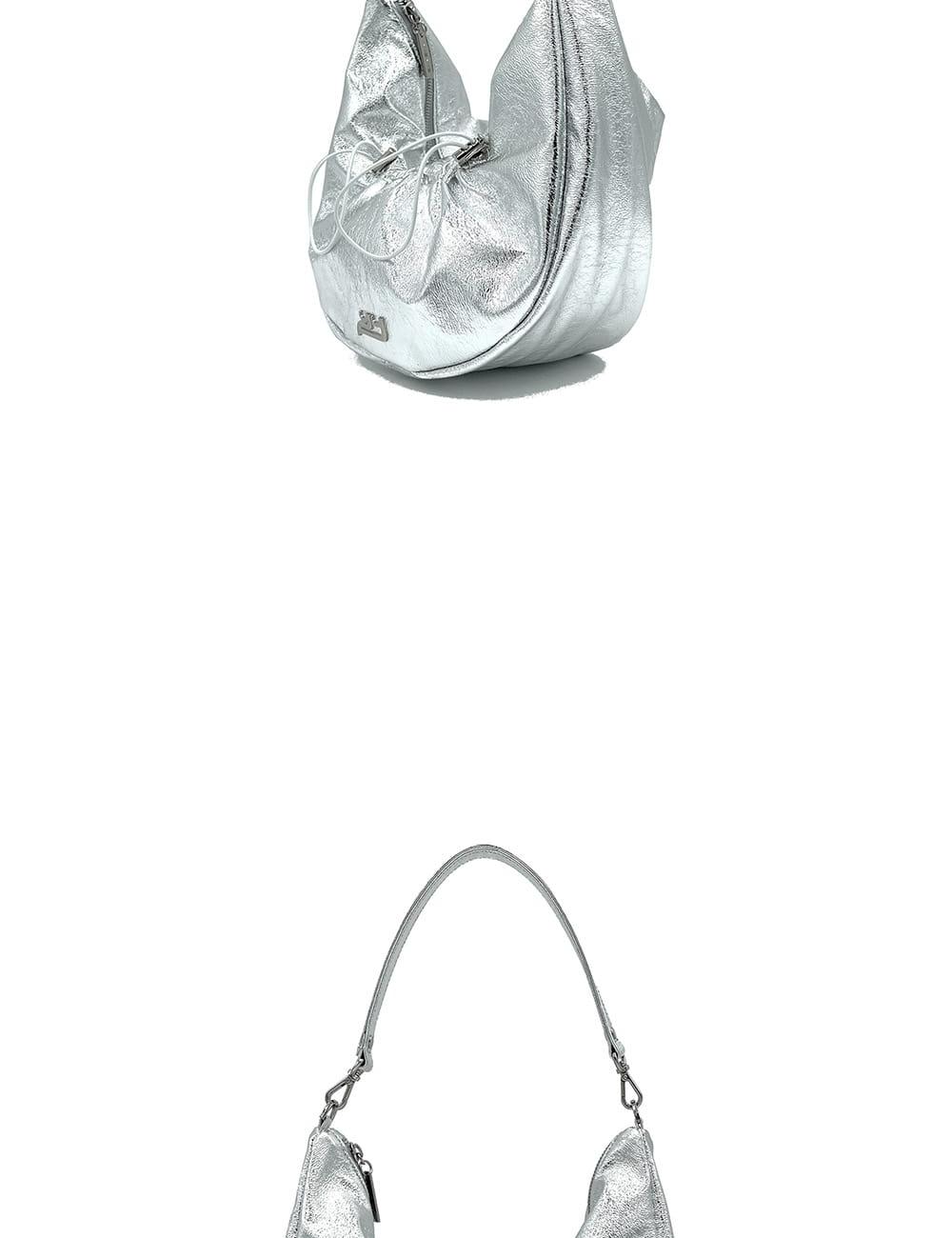 Yieyie Women Sophia Bag Cosmo Silver