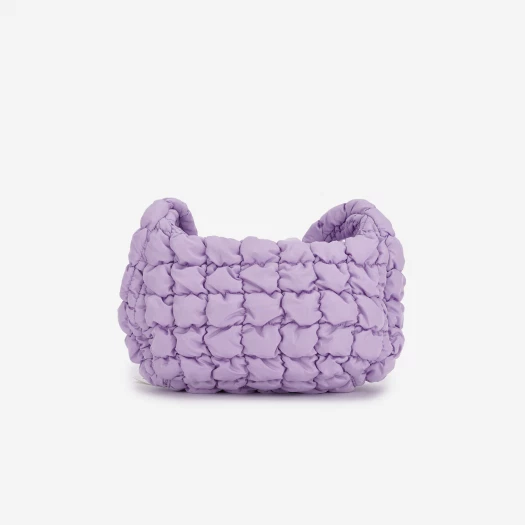 COS Quilted Mini Bag Purple