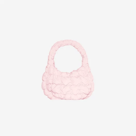 COS Quilted Oversized Shoulder Bag Pink