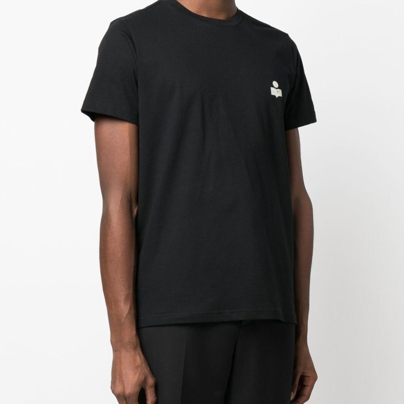 23SS ZAFFERH  logo short-sleeved T-shirt BLACK