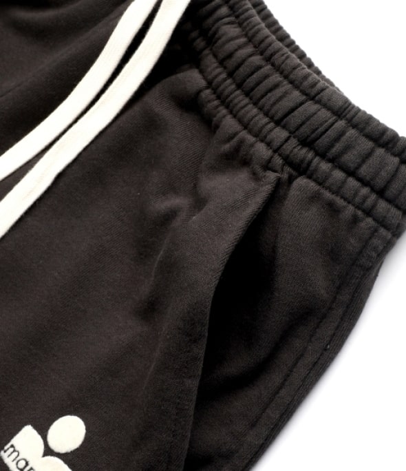 23SS MIFA (Mifa logo banding short pants) BLACK