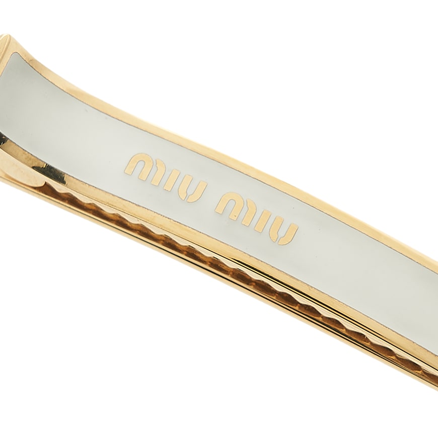 Female Enamel Metal Hair Clip