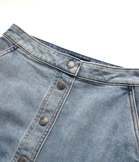 Paula Denim Mini Skirt 